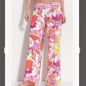 Trina Turk “Caprice” Swim Cover-Up Wide Leg Pants